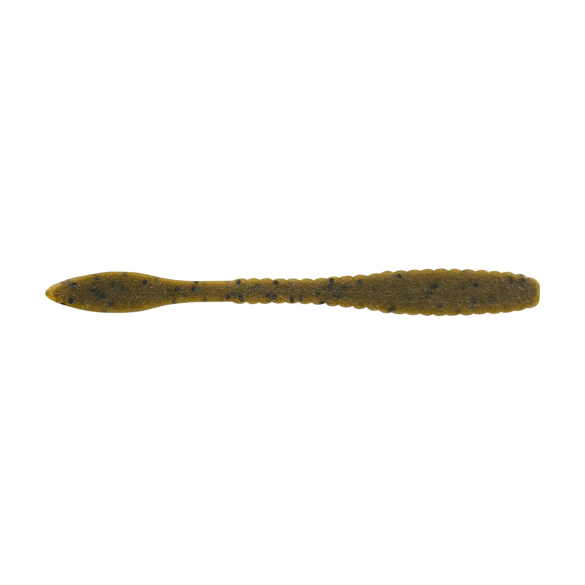 PowerBaitMaxScentFlatWorm GreenPumpkin alt2 | Berkley Fishing