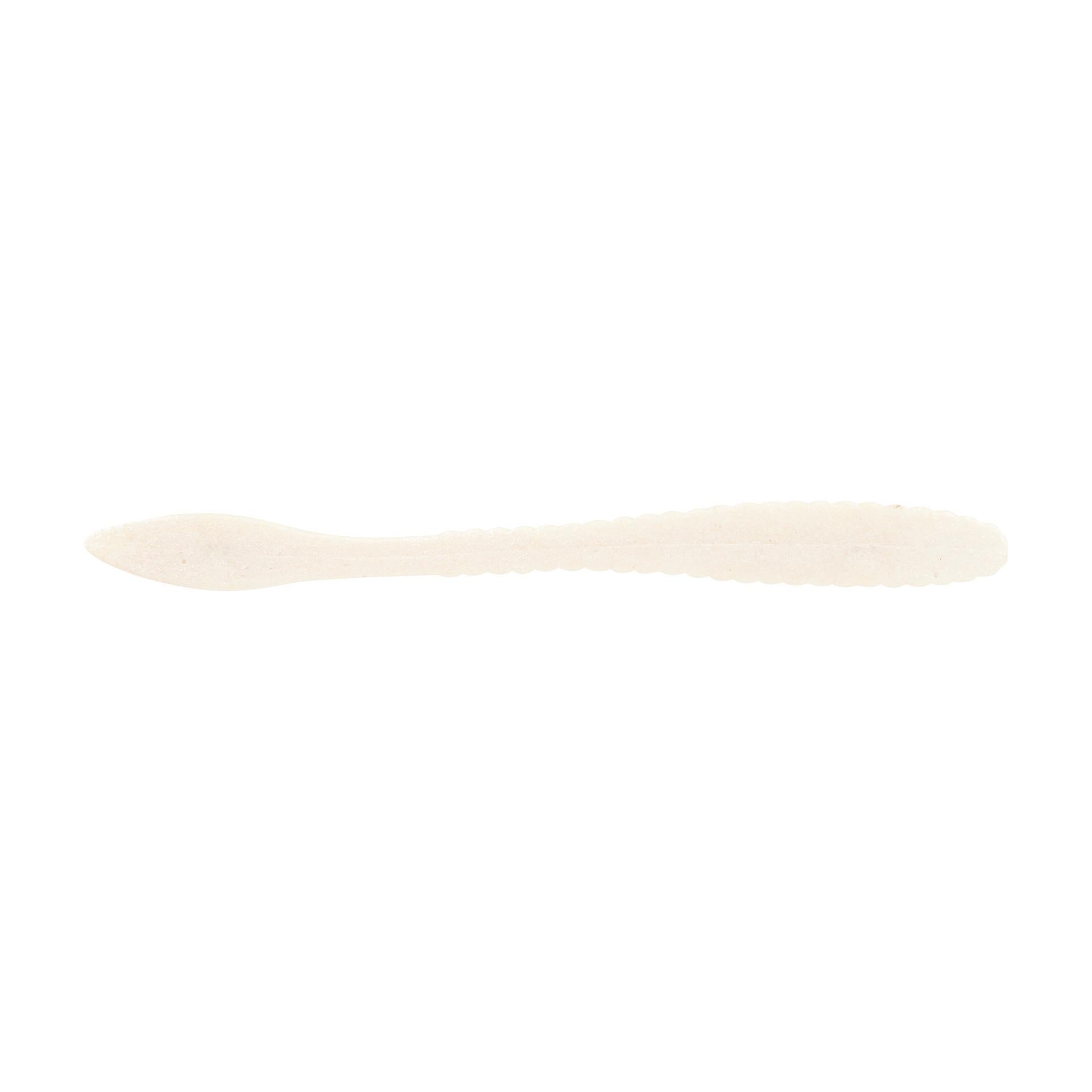 PowerBaitMaxScentFlatWorm WhitePearl alt2 | Berkley Fishing