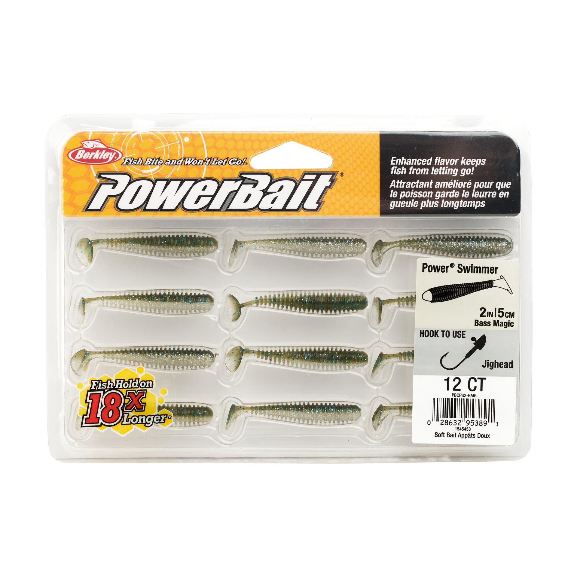 PowerBaitPowerSwimmer BassMagic 2in PKG | Berkley Fishing