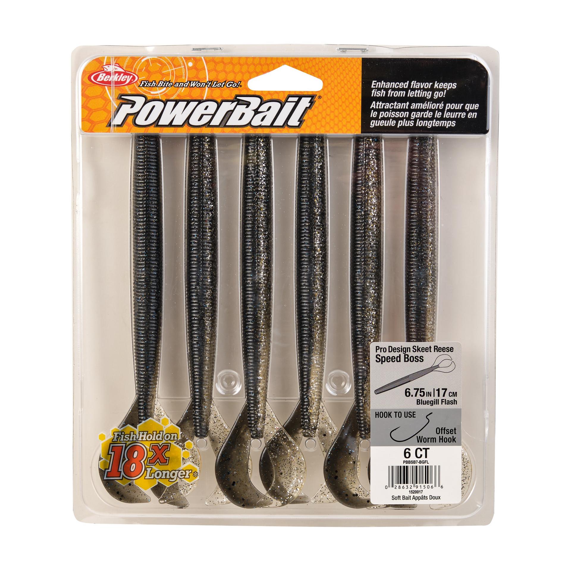 PowerBaitSpeedBoss BluegillFlash 7in PKG | Berkley Fishing