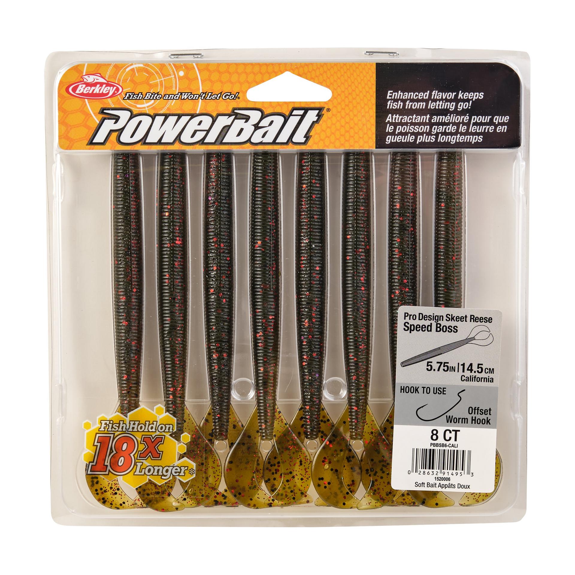 PowerBaitSpeedBoss California 6in PKG | Berkley Fishing