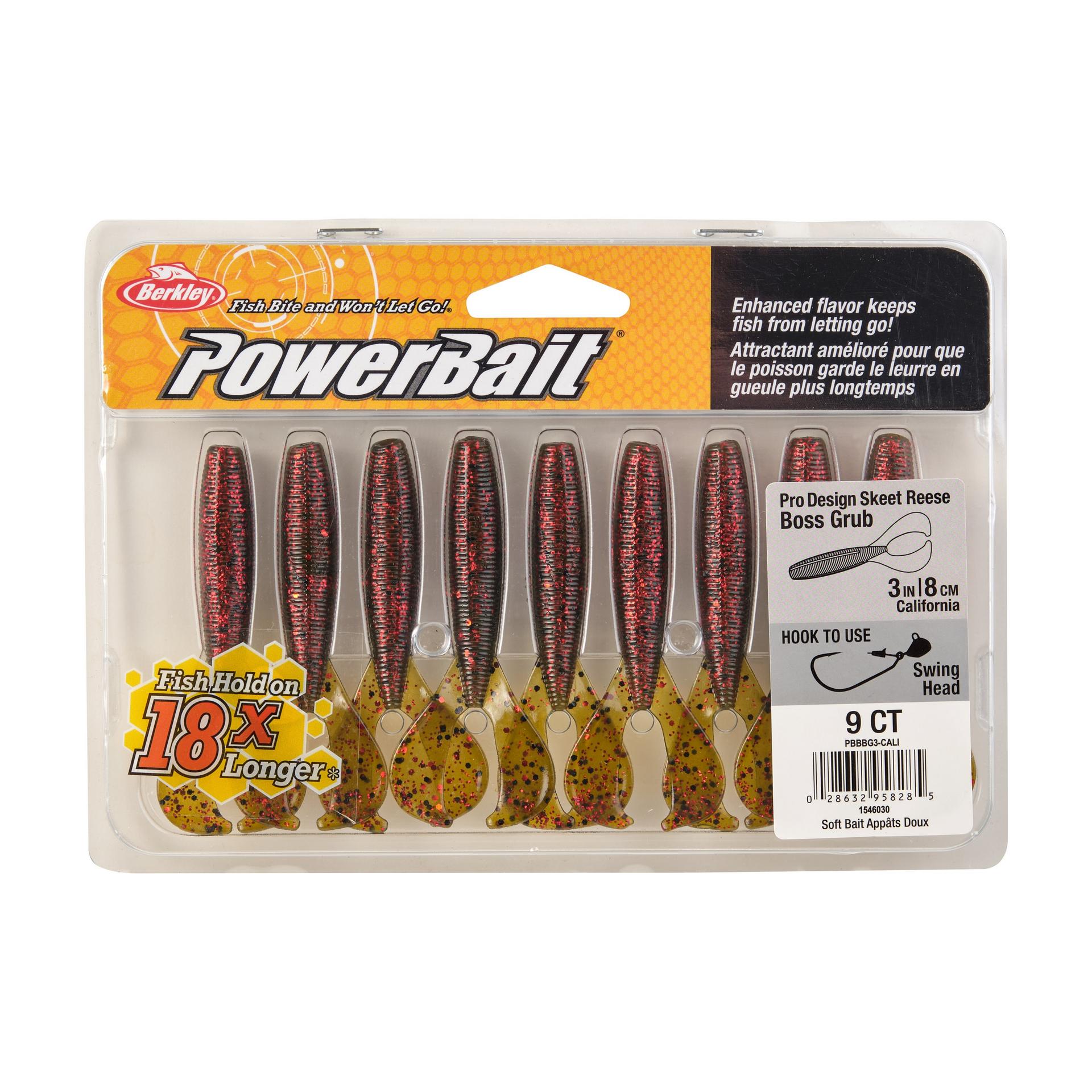 PowerBaitTheBossGrub California 3in PKG | Berkley Fishing