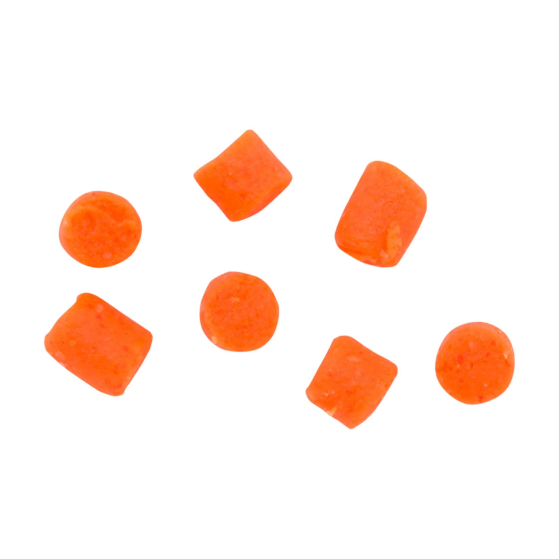 PowerBait Crappie Nibbles Fluorescent Orange 2018 alt3 | Berkley Fishing
